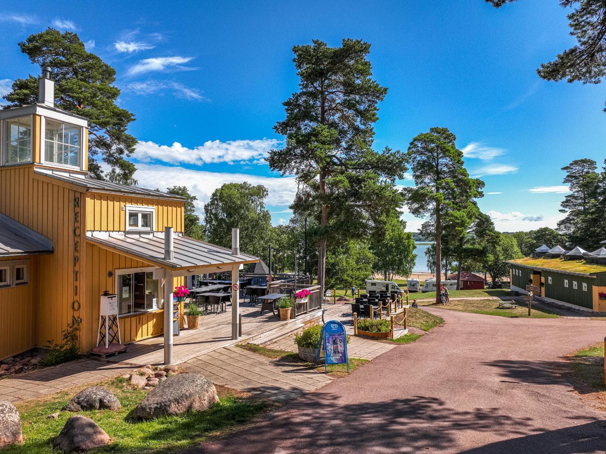 Groena Uddens Camping Марієгамн Екстер'єр фото